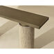 Ashva 68 X 15 inch Antique Brass Console Table